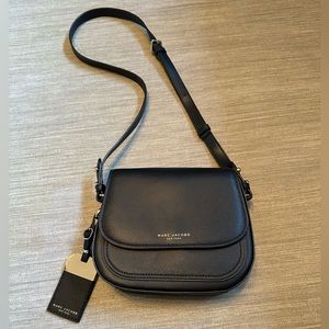 Marc Jacobs Black Leather Crossbody Bag